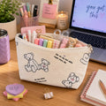 Multipurpose Makeup & Toiletry Organizer Pouch with Zipper (Design may vary 1 PC)