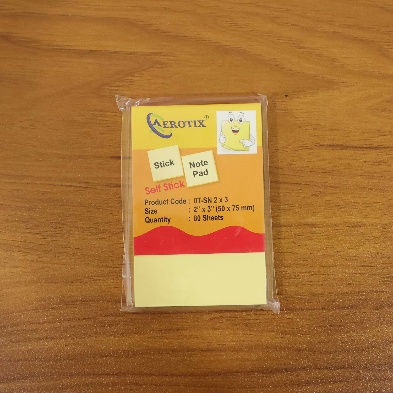 Self Yello  Sticky Note Pad 2 x 3 Inch Paf Daily Reminder & Quick Notes Pad (80Sheets,Pack Of 6)