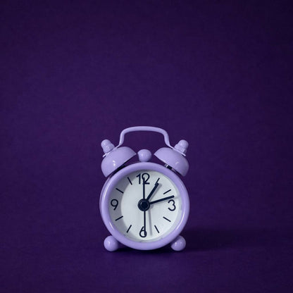 Classic Analog Twin Bell Alarm Clock for Desk, Bedside & Study Table ( 1 PC ANY COLOR)