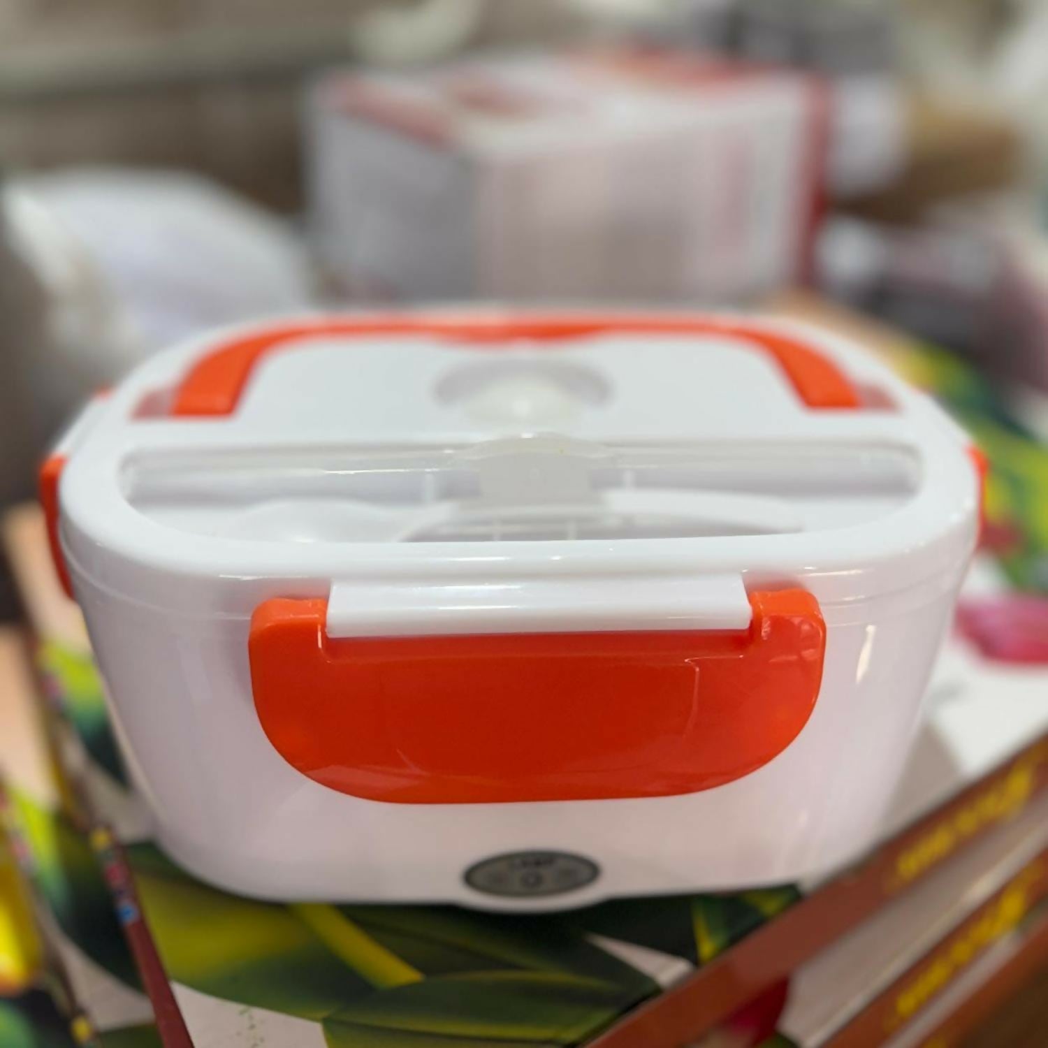 Premium Electric Lunch Box for Office, School & Travel | Portable Food Heater with Detachable Compartments, Leak-Proof Lid & Dual Voltage Car/Home Adapter | Easy to Clean & Durable
