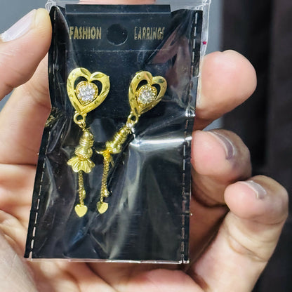 Subtle Shine Daily Wear Gold Earrings