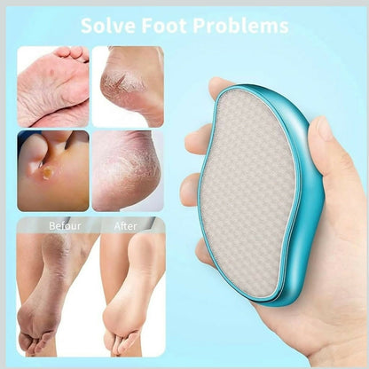 Reusable Foot Care Scrubber for Callus Removal and Smooth Skin Maintenance(ANYCOLOR)