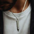 Bullet Chain Pendant – Bold Fashion Accessory