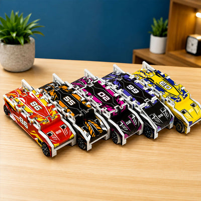 TRUZO Pocket Racer – Launch & Race Mini Car Toy (Mix Colour)