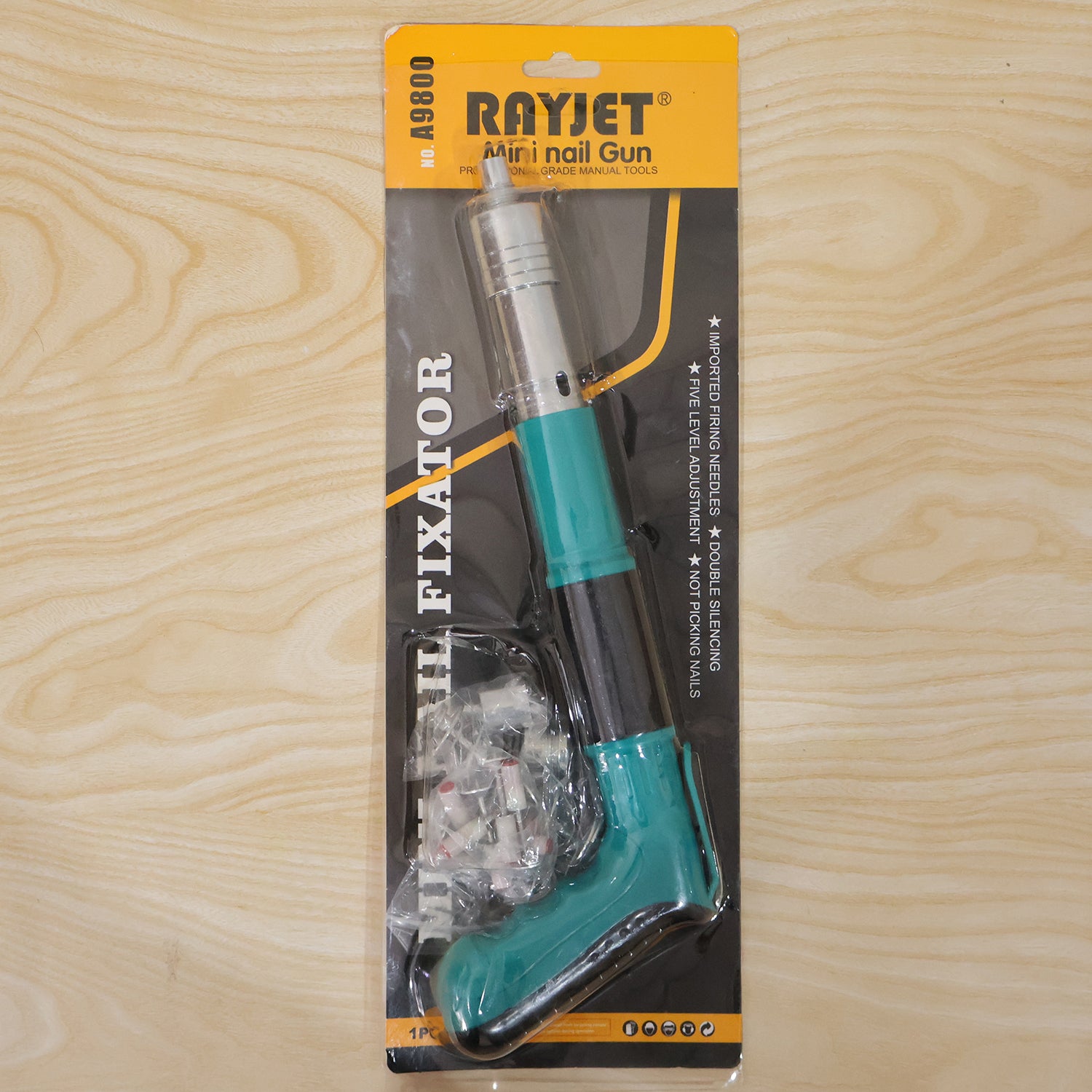 Manual Wall Fastening Nail Gun Tool Set (1 Set)