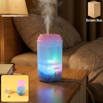 Portable Mini Humidifier for Bedroom & Office (USB, Essential Oil)