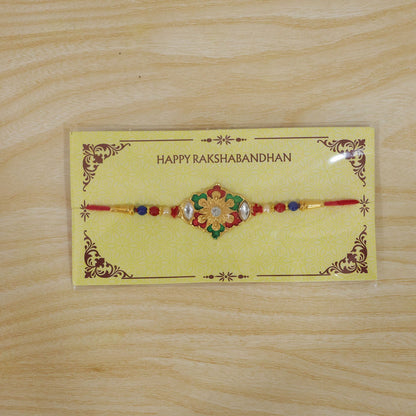 Designer Rakhi Handcrafted Gift for Raksha Bandhan (5pcs)