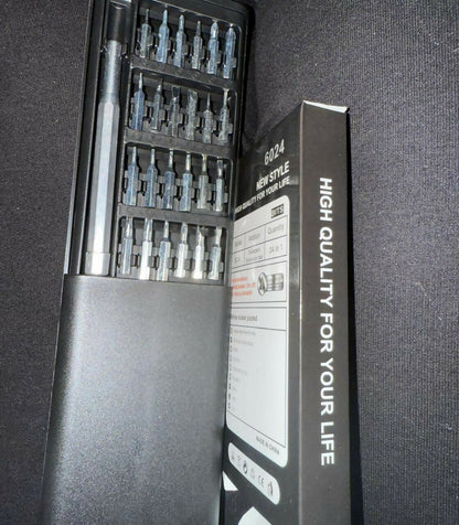 Precision Screwdriver Set 32-in-1 – Magnetic Repair Tool Kit for Electronics