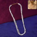 Pearl Beaded Mala Necklace – Elegant Traditional Jewelry