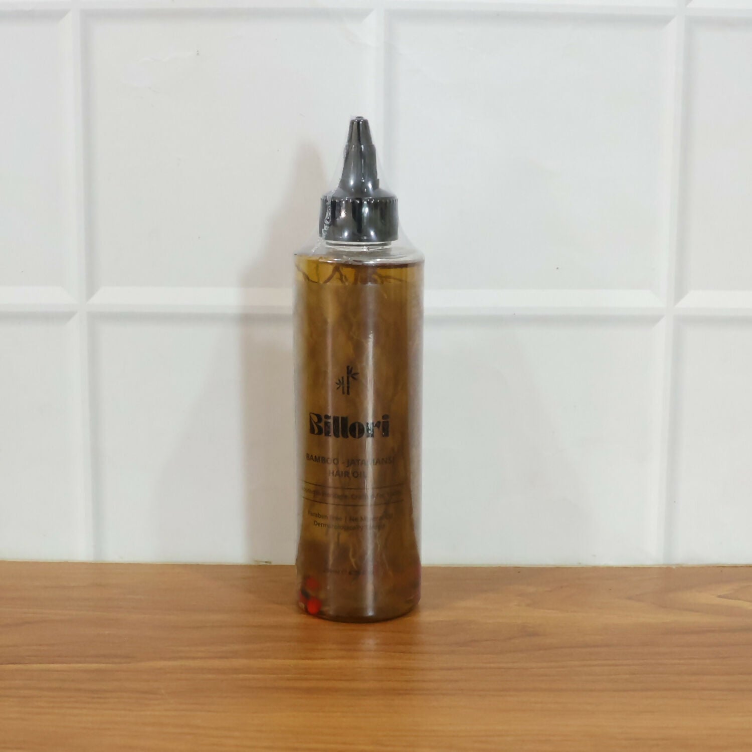 Bamboo Jatamansi Hair Oil with Methi Seeds, Gunja Seeds, Vetiver Roots & a trio of Rice Bran, Sesame & Castor Oils (200 ml)