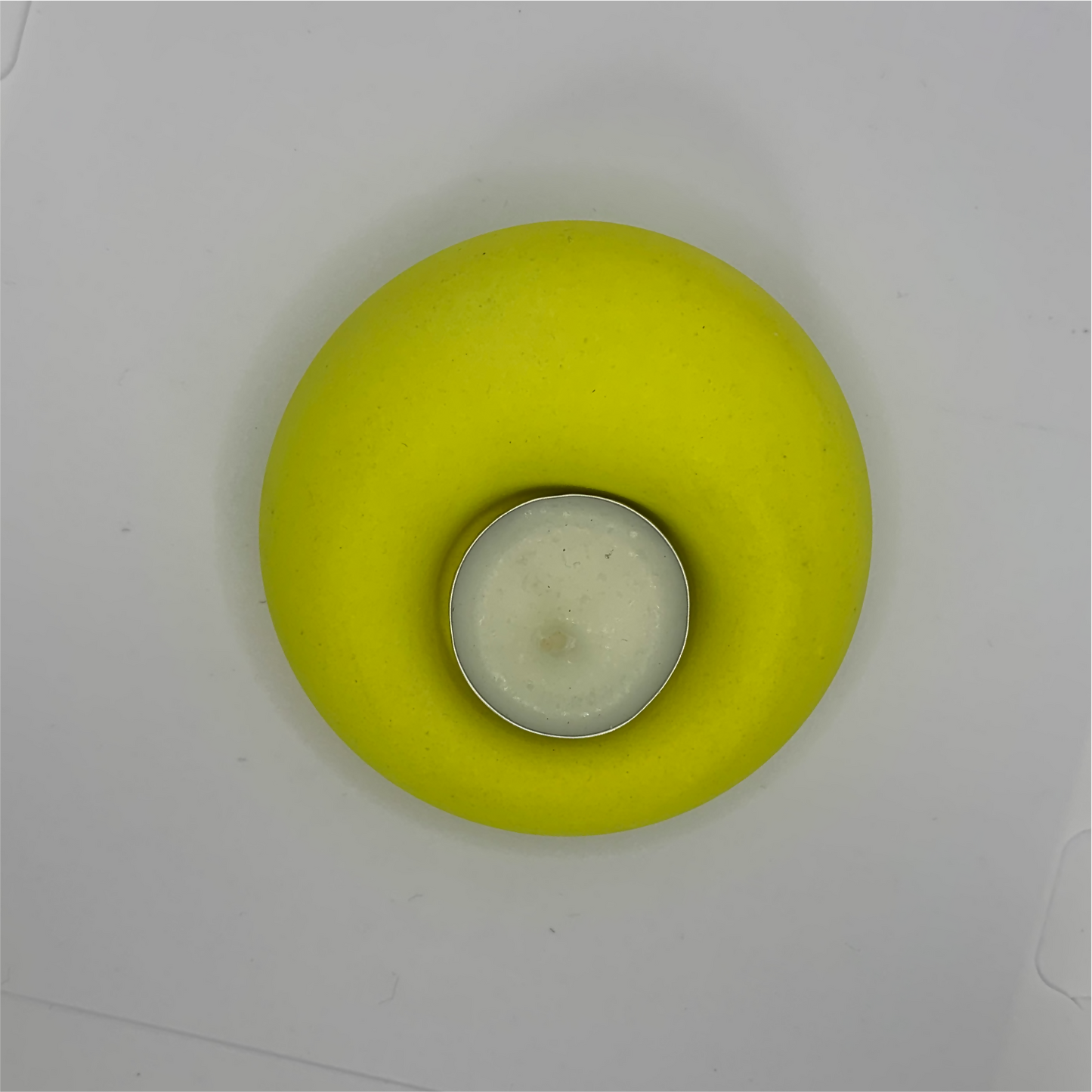 Gadi Diya yellow tealight candle Elegant Home Decor Handmade