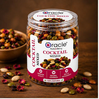 Oracle Cocktail Mixed, Crunchy Spicy Mixed Nut Seed & Namkeen Healthy Party Mix 150g