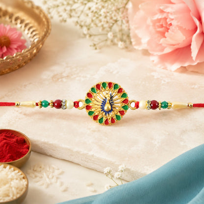 Vinayak Vrat Rakhi Divine Protection & Blessings for Brothers (10pcs)