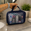 Transparent Multipurpose Travel Toiletry & Organizer Bag with Handle (Design may vary 1 PC)