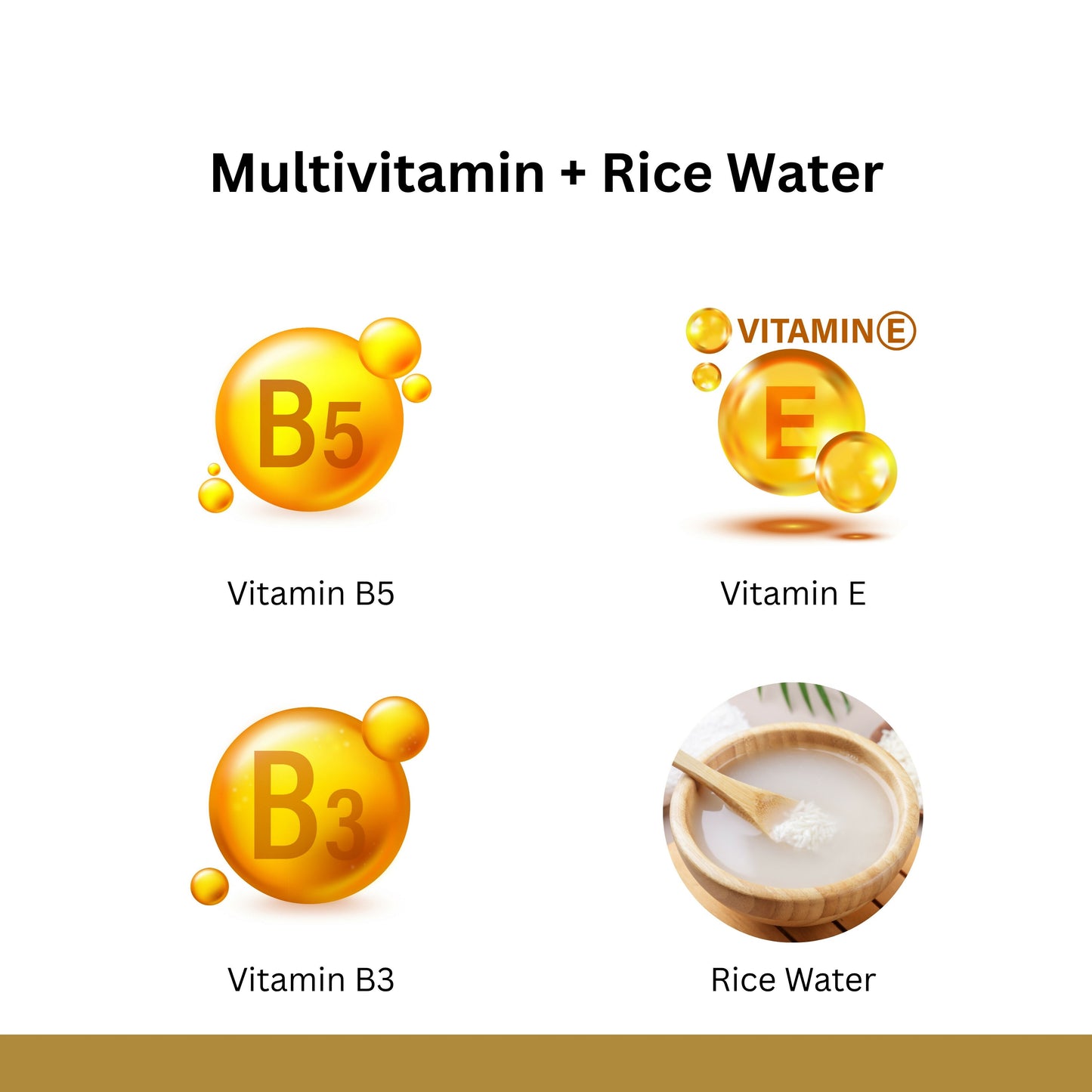 Healthy hair after using Multivitamin & Rice Water Shampoo