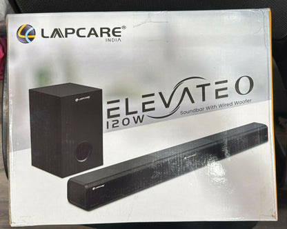 SOUND BAR 120W ELEVATE O WITH WIRED WOOFER AXM-024 LAPCARE