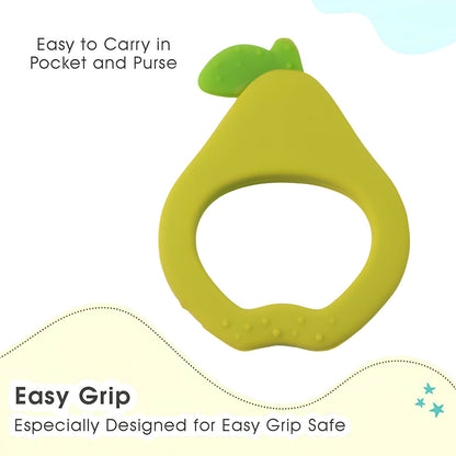 Guava shaped silicone baby teether