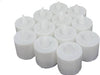 Festival LED tealight candles, white, 24 pcs for decoration