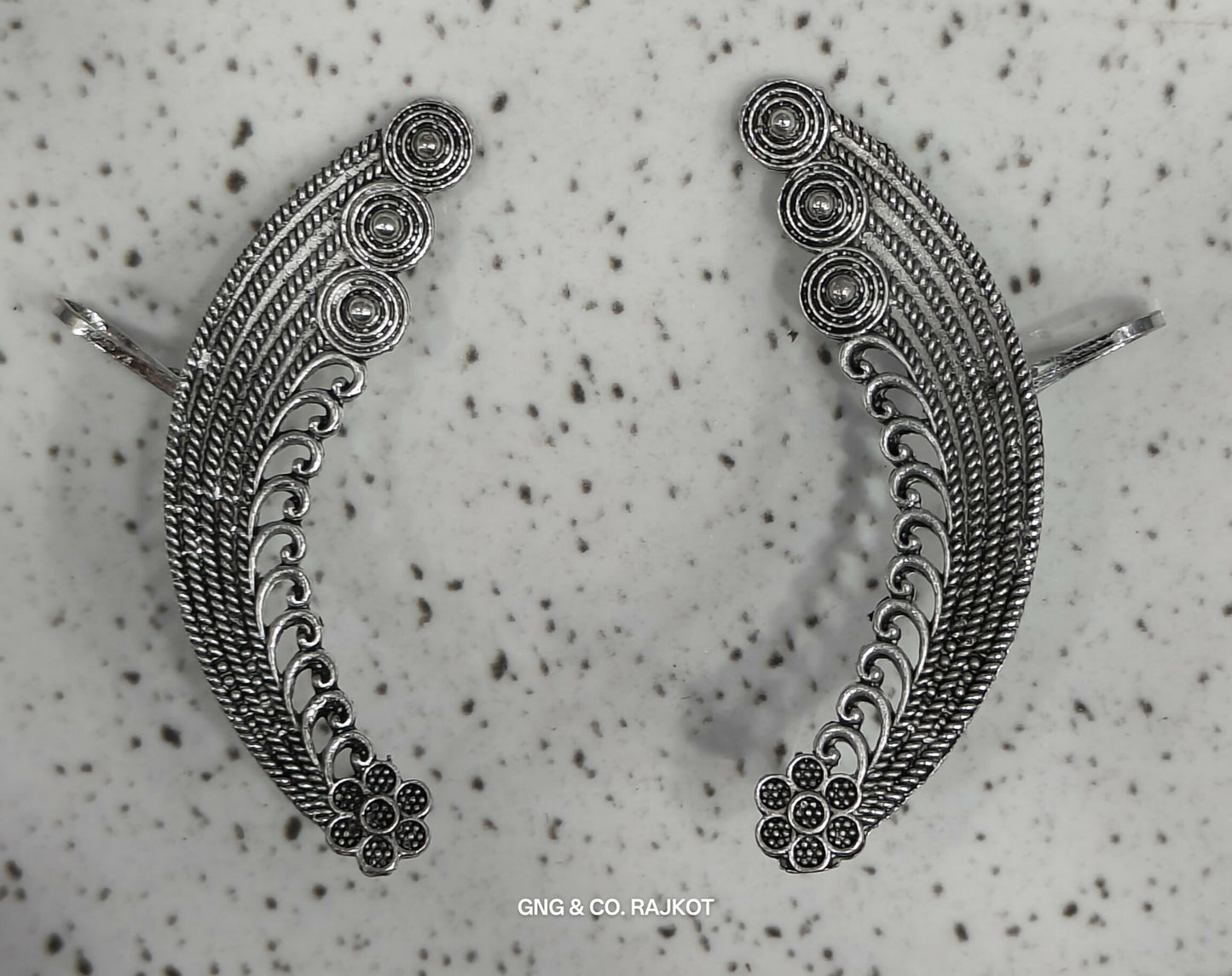 Silver Jhumka Earings