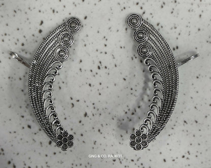 Silver Jhumka Earings