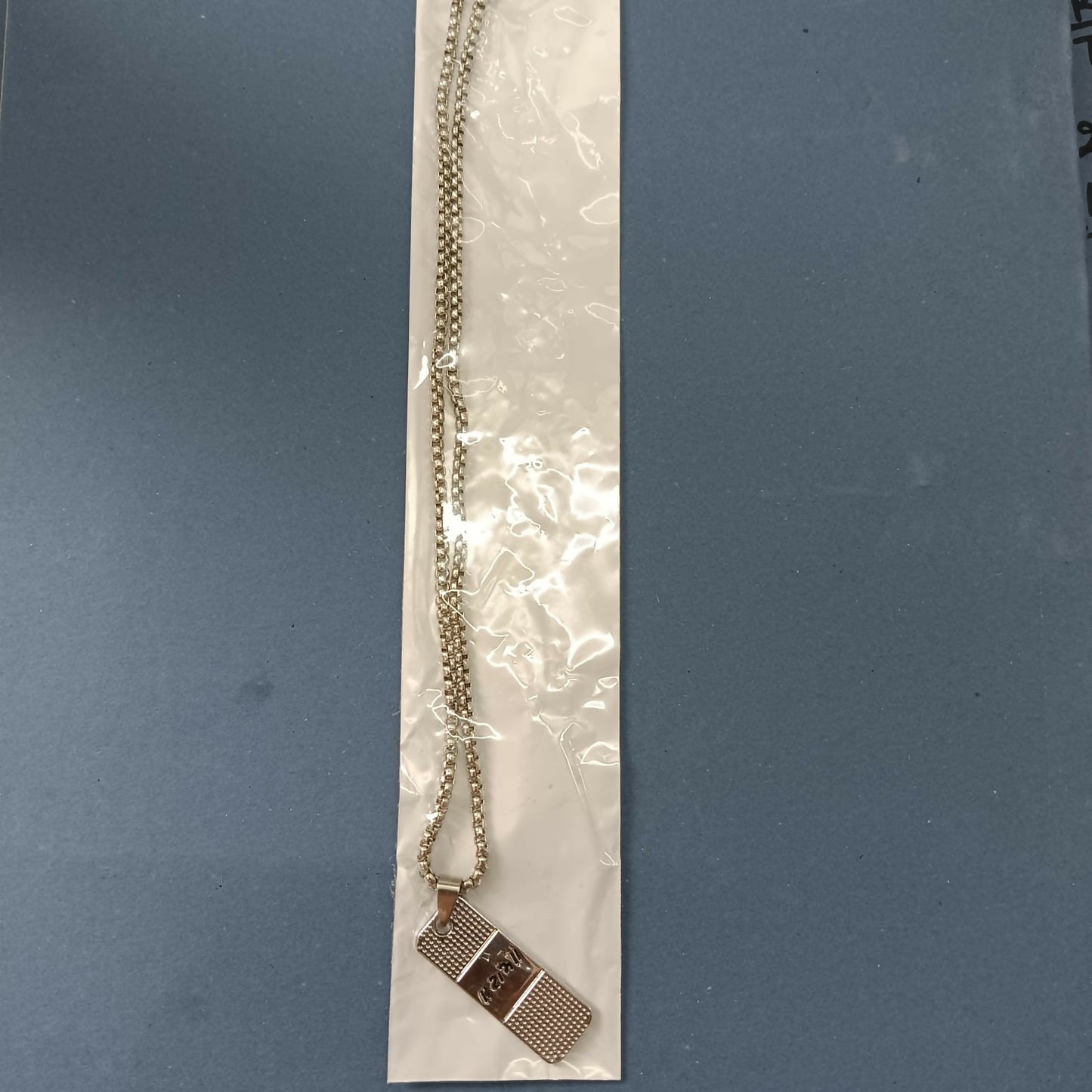 Silver Plated Ram Chain Pendant