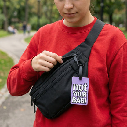 suitcase travel name tag