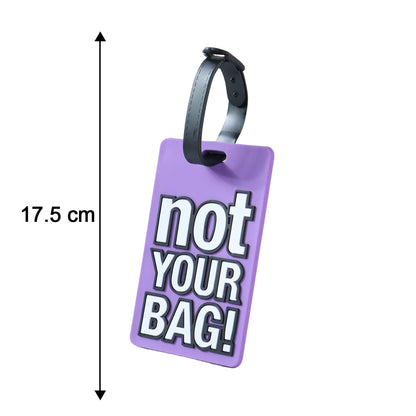 airport luggage tag label