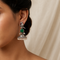 Antique Handmade Dome Earrings – Traditional Boho Tribal Style