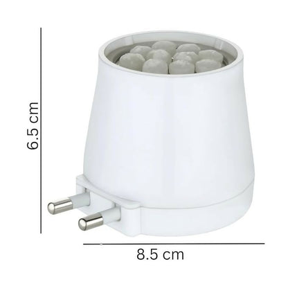 Zadap Wooden Kapoor Dani, Aroma Diffuser, Camphor Burner & Night Lamp