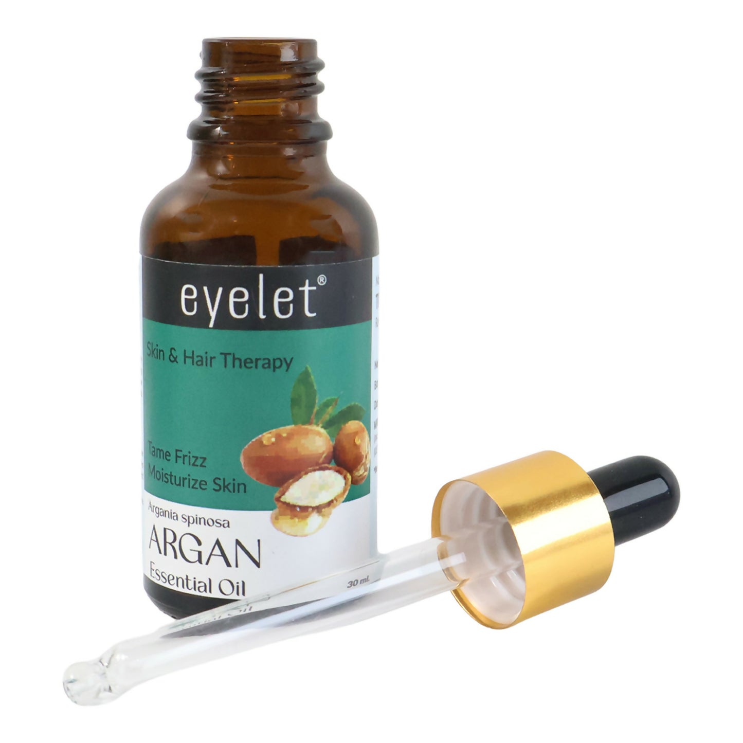 Eyelet Argan Essential Oil for Deep Hair Nourishment & Skin Moisturizing – 30ML
