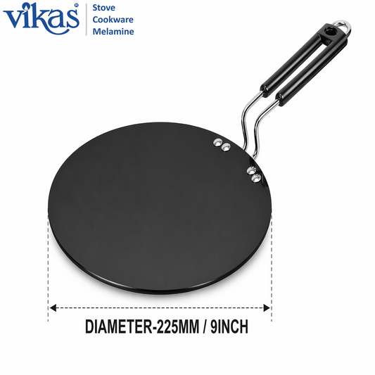 Vikas Roti Tawa 225mm hard anodized flat pan