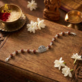 Mahakal Rudraksha Rakhi Silver Plated Adjustable Rakhi