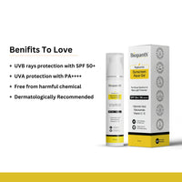 Hyaluronic Sunscreen Aqua Gel with Niacinamide & Vitamin C E (50 gm)