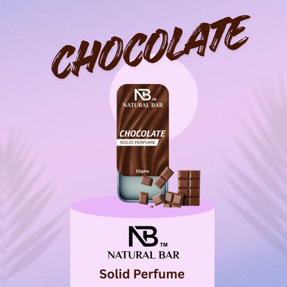 Natural Bar Secret, Chocolate And Greatness of Oud solid perfume(3pc/10gm)| Alcohol Free Cologne for Men & Women | Strong & Lasting Fragrance | Gifting Set for Him & Her