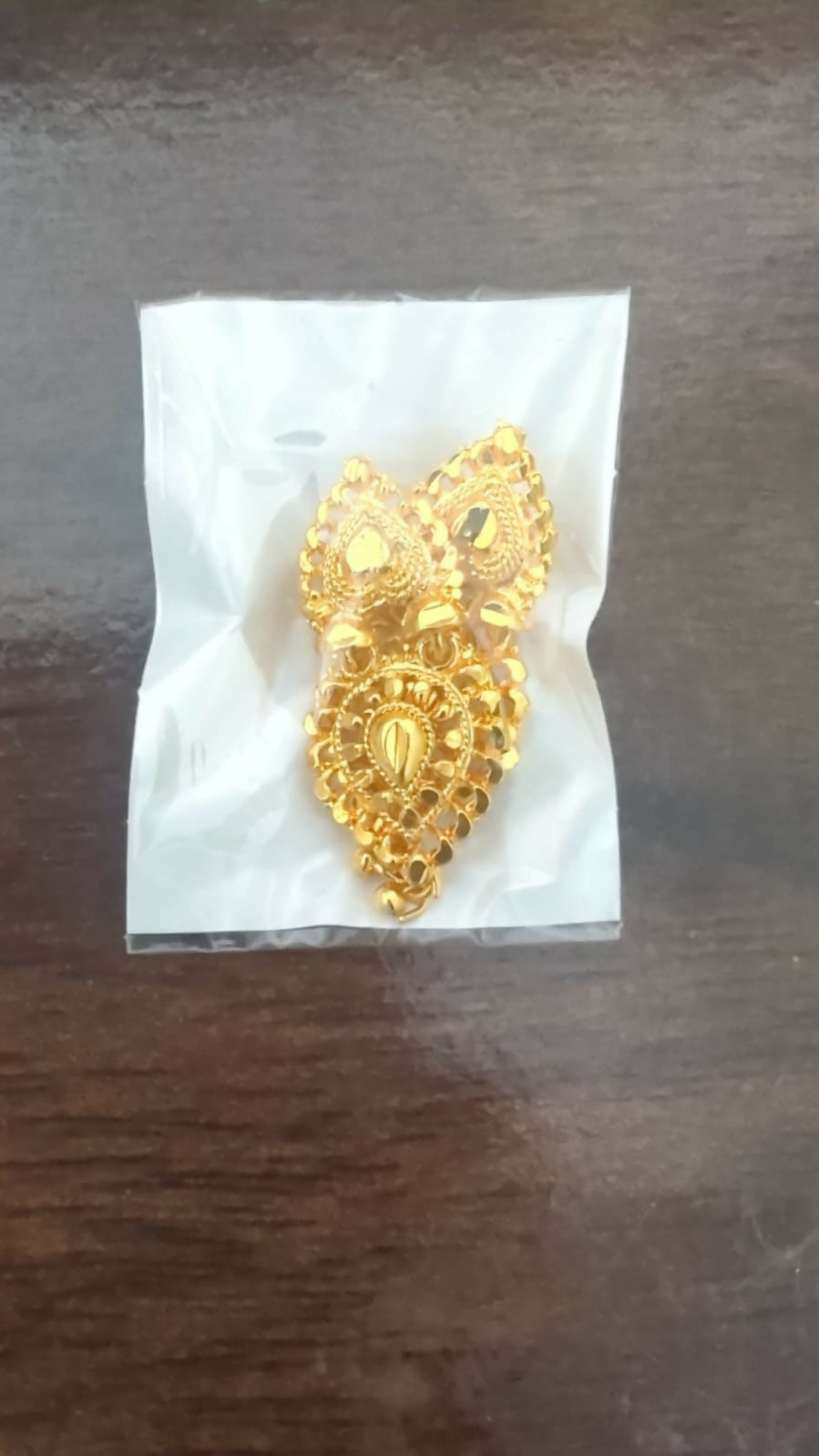 Wedding Special Golden Jhumki Earrings | Fancy Designer Collection