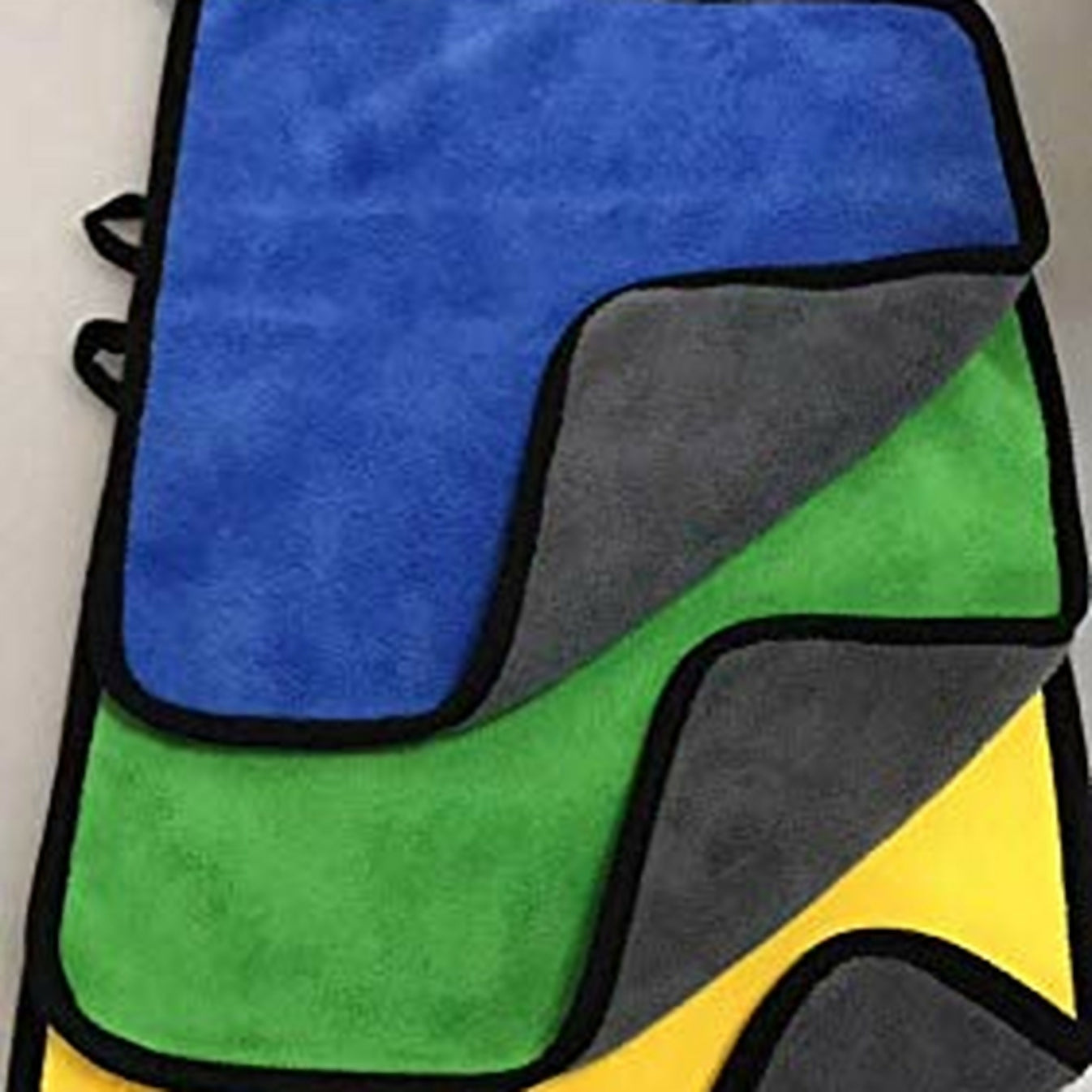 Microfiber Cleaning Cloth 250 GSM, 30 x 30 cm | Double-Sided Absorbent Lint-Free Car & Bike Detailing Cloth for Cleaning, Polishing, Dusting, Glass, Kitchen & Home Use (Assorted) - Assorted Color - Image 6