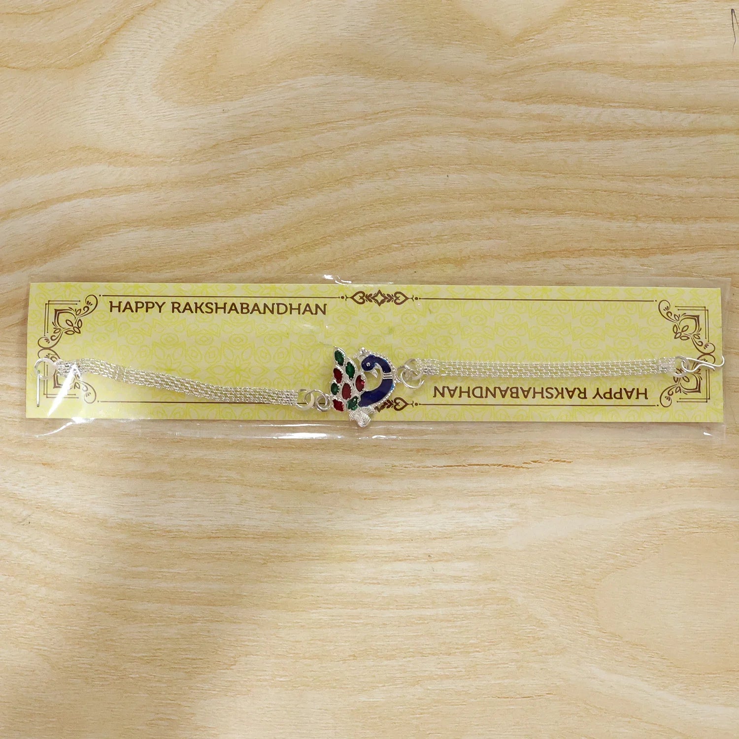 Peacock Design Rakhi, Traditional Elegance for Raksha Bandhan (10pcs)