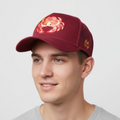 Crab Embroidered Trucker Cap – Adjustable Mesh Back for All