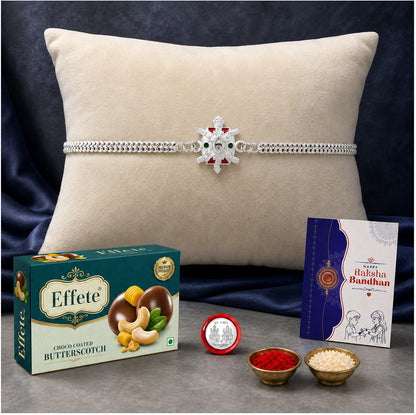 DeoDap Rakhi For Brother | Rakhi with Chocolate | Rakshabandhan gift set | Assorted Gift