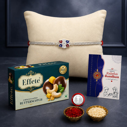 DeoDap Rakhi For Brother | Rakhi with Chocolate | Rakshabandhan gift set | Assorted Gift
