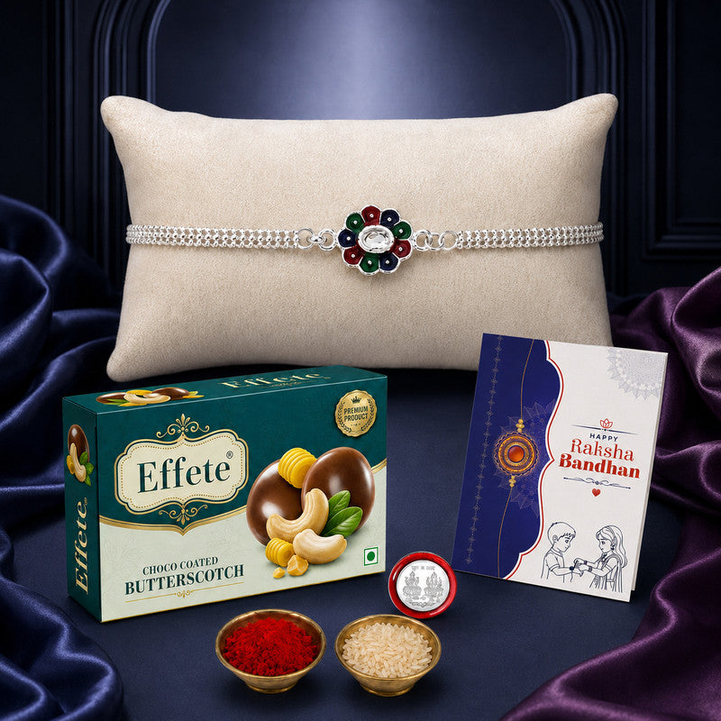 DeoDap Rakhi For Brother | Rakhi with Chocolate | Rakshabandhan gift set | Assorted Gift