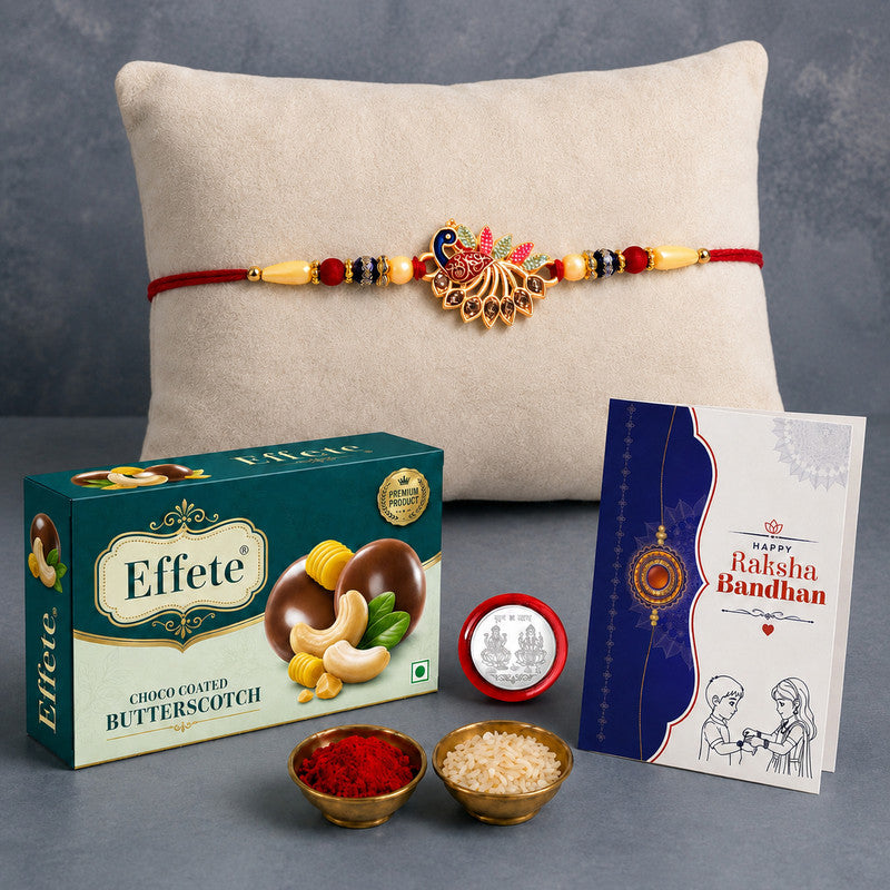 DeoDap Rakhi For Brother | Rakhi with Chocolate | Rakshabandhan gift set | Assorted Gift