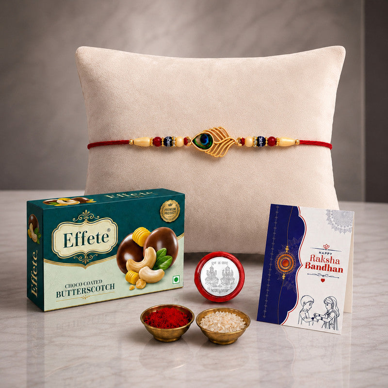 DeoDap Rakhi For Brother | Rakhi with Chocolate | Rakshabandhan gift set | Assorted Gift