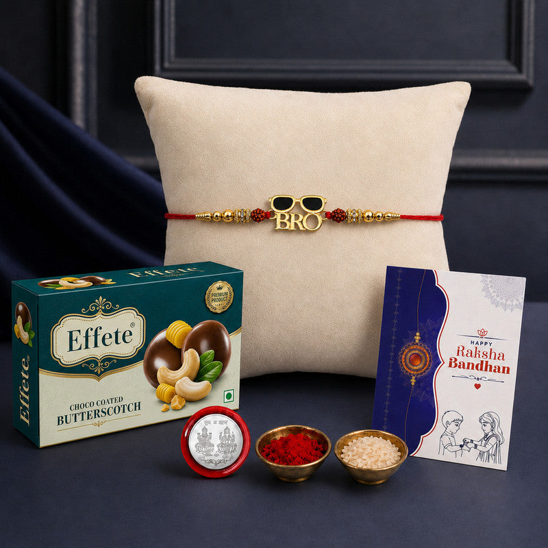 DeoDap Rakhi For Brother | Rakhi with Chocolate | Rakshabandhan gift set | Assorted Gift