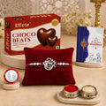 Rakhi Combo for Brother with Chocolate Beats (32-GM)Rakhi Gift | Assorted Gift Box