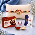 Rakhi Combo for Brother with Chocolate Beats (32-GM)Rakhi Gift | Assorted Gift Box