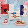 Kids Rakhi Combo with Choco Magic (32gm) | Rakhi for Brother/sister | Assorted Rakhi