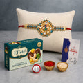 Designer Rakhi Combo with Chocolate Butterscotch(32gm) | Rakhi Brother/sister | Assorted