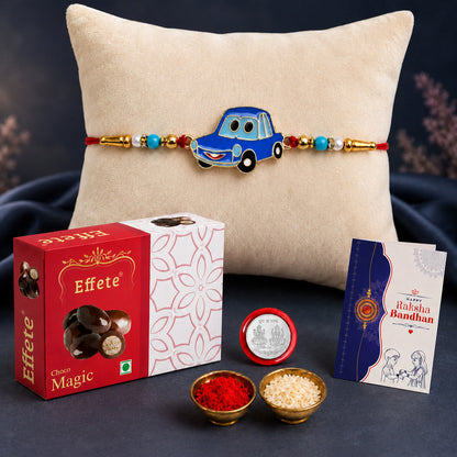 Kids Rakhi Combo with Choco Magic(32gm) | Rakhi for Brother/sister | Rakhi | Assorted