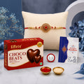 Designer Rakhi Combo with Choco Beats(32gm) | Rakhi for Brother/sister | Rakhi | Assorted